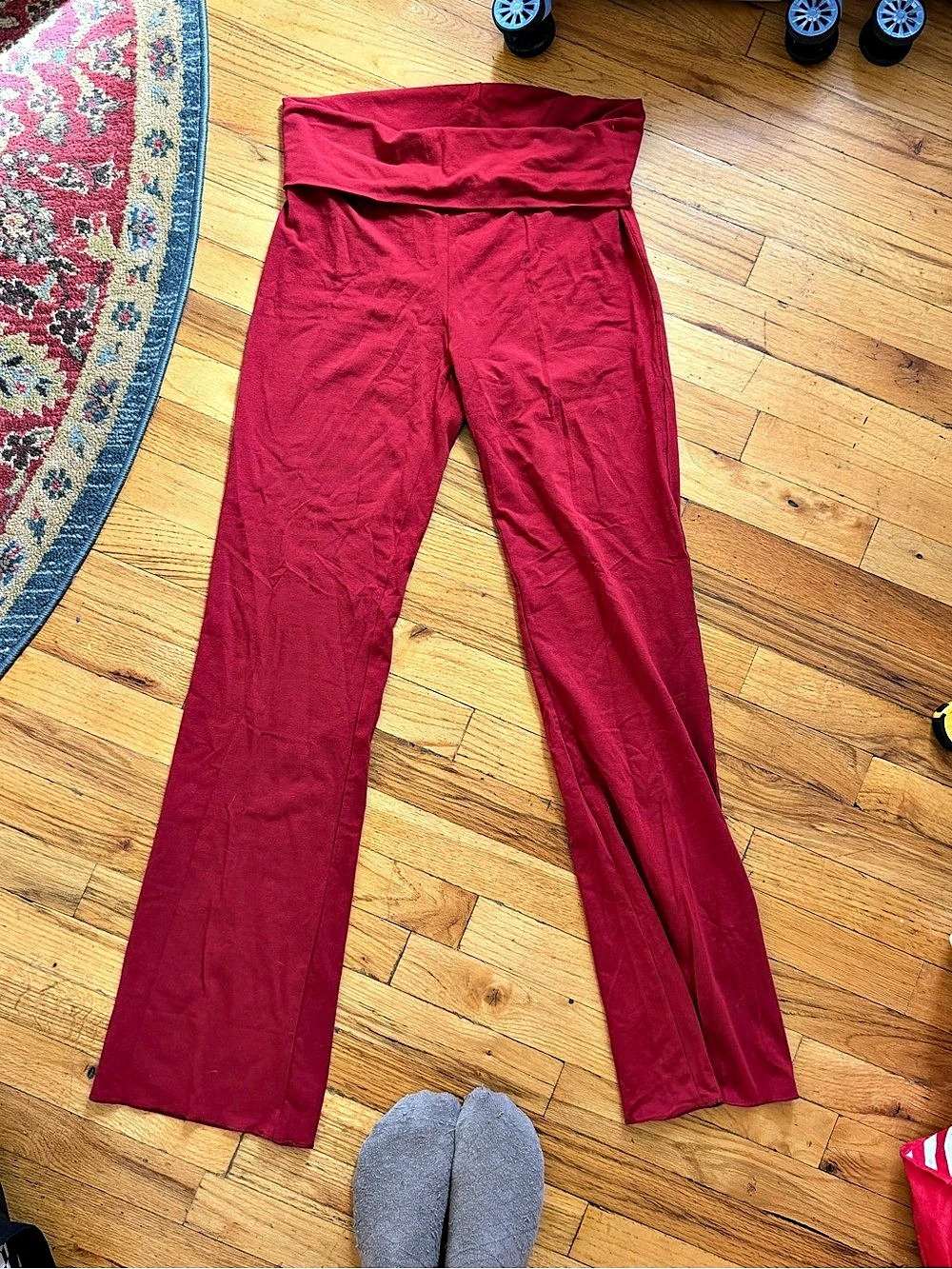 SKIMS foldover pant